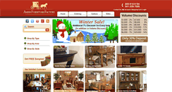 Desktop Screenshot of amishfurniturefactory.com